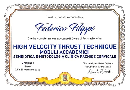Attestato HVTT — Modulo 1